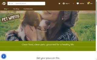 Pet Wants GVL website