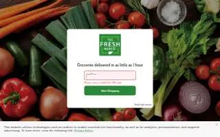 Fresh Market Bakery of Greenville website