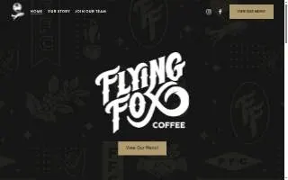 Flying Fox Coffee of Greenville website