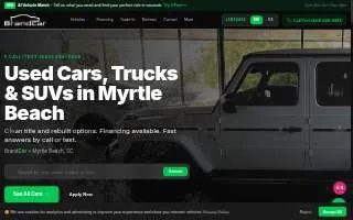 Brand Car website