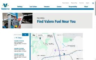 Valero of Greenville website