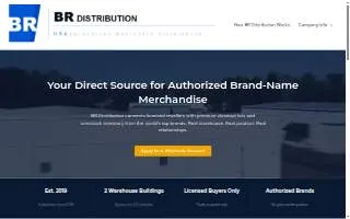 BR Distribution USA website