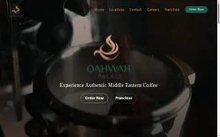 Qahwah Palace - Coffee House website