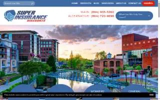 Super Insurance Discounts website