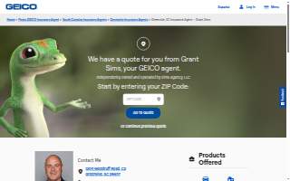 Grant Sims - GEICO Insurance Agent