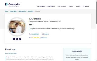 TJ Jenkins at Comparion Insurance Agency