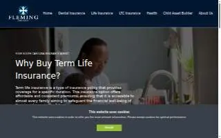 Fleming Insurance website