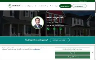 Goosehead Insurance - The Dangerfield Agency website