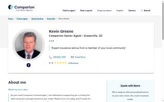 Kevin Greene at Comparion Insurance Agency
