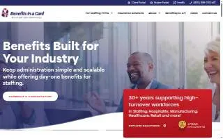 Benefits In A Card website