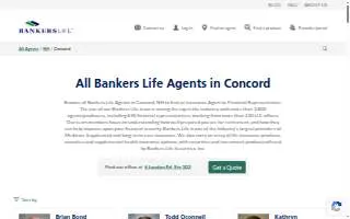 Richard Hail, Bankers Life Agent website