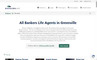 Jatrevious Campbell, Bankers Life Agent website