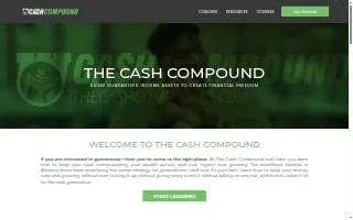 The Cash Compound website