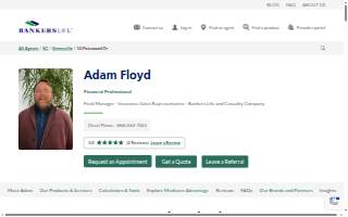 Adam Floyd, Bankers Life Agent