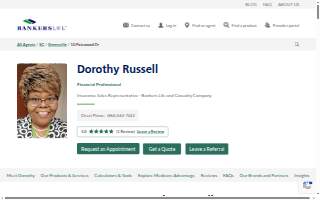 Dorothy Russell, Bankers Life Agent