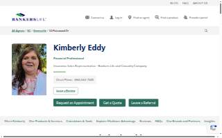 Kimberly Eddy, Bankers Life Agent