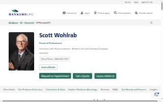 Scott Wohlrab, Bankers Life Agent