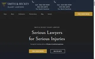 Smith & Beckey Injury Lawyers website