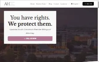Angelica Hernandez, The Law Firm website