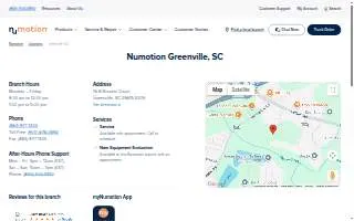 Numotion website