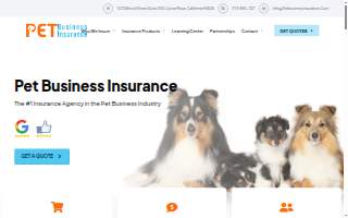 Pet Business Insurance