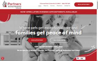 Partners Animal Hospital Greenville