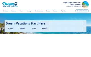 Angie Geiger & Kari Vest ~ Dream Vacations