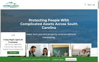 Cooper Chapman Insurance website