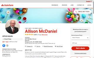 Allison McDaniel - State Farm Insurance Agent