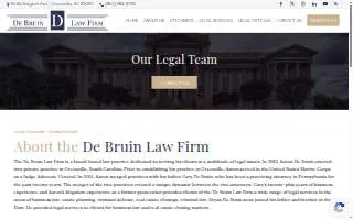 Aaron De Bruin website