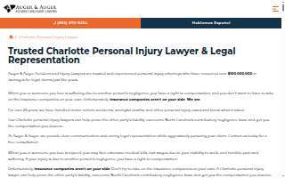 Auger & Auger Accident and Injury Lawyers of Charlotte