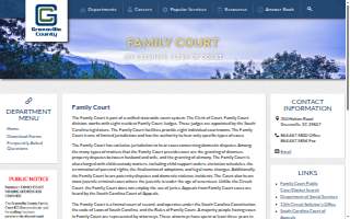Greenville County Family Court