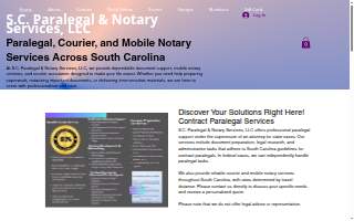 S.C Paralegal & Notary Services