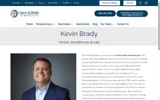Kevin Phillip Brady website