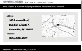 Matthew K. Johnson Law Firm, LLC website