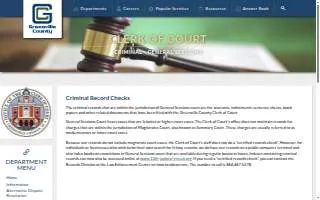 Greenville County Ct-Criminal website