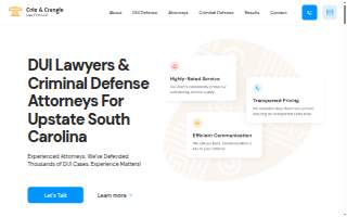 Cole & Crangle Law Firm LLC DUI Lawyers