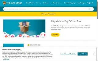 The UPS Store of Mauldin website