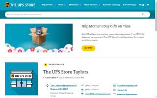 The UPS Store of Taylors