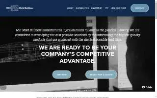 MSI Mold Builders SE Inc website