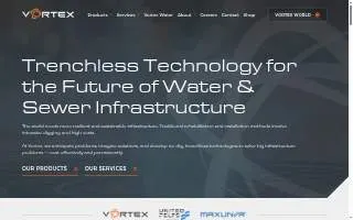 Vortex Companies - Greenville website
