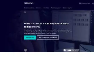 Siemens Industries Inc website