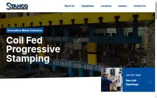 Stanco Metal Products Inc website