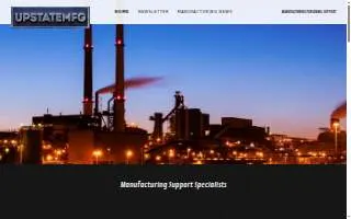 Upstate MFG website
