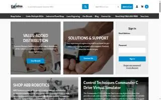 Carolina Motion Controls website