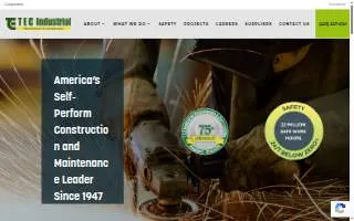 T E C Industrial website