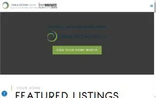 Keller Williams Oak & Ocean Group website