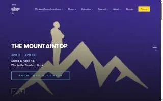The Warehouse Theatre website