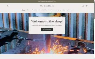 The Iron Hutch website