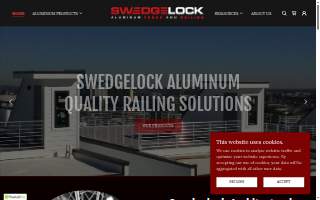 SwedgeLock Aluminum Fence and Railing